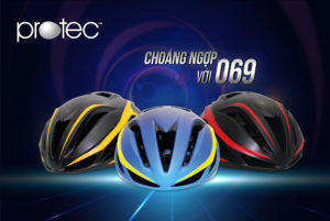 CHIÊM NGƯỠNG SIÊU PHẨM MŨ BẢO HIỂM XE ĐẠP PROTEC WIN 069