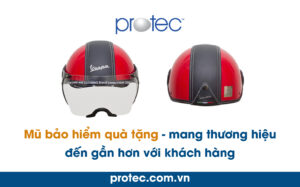 Mũ bảo hiểm quà tặng – mang thương hiệu đến gần hơn với khách hàng