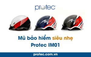 Mũ bảo hiểm siêu nhẹ cho người tiêu dùng: Protec IM01