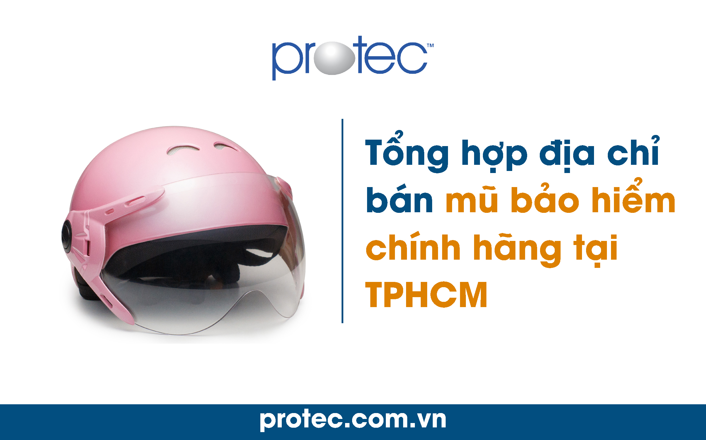 Tổng hợp địa chỉ bán mũ bảo hiểm chính hãng tại TPHCM