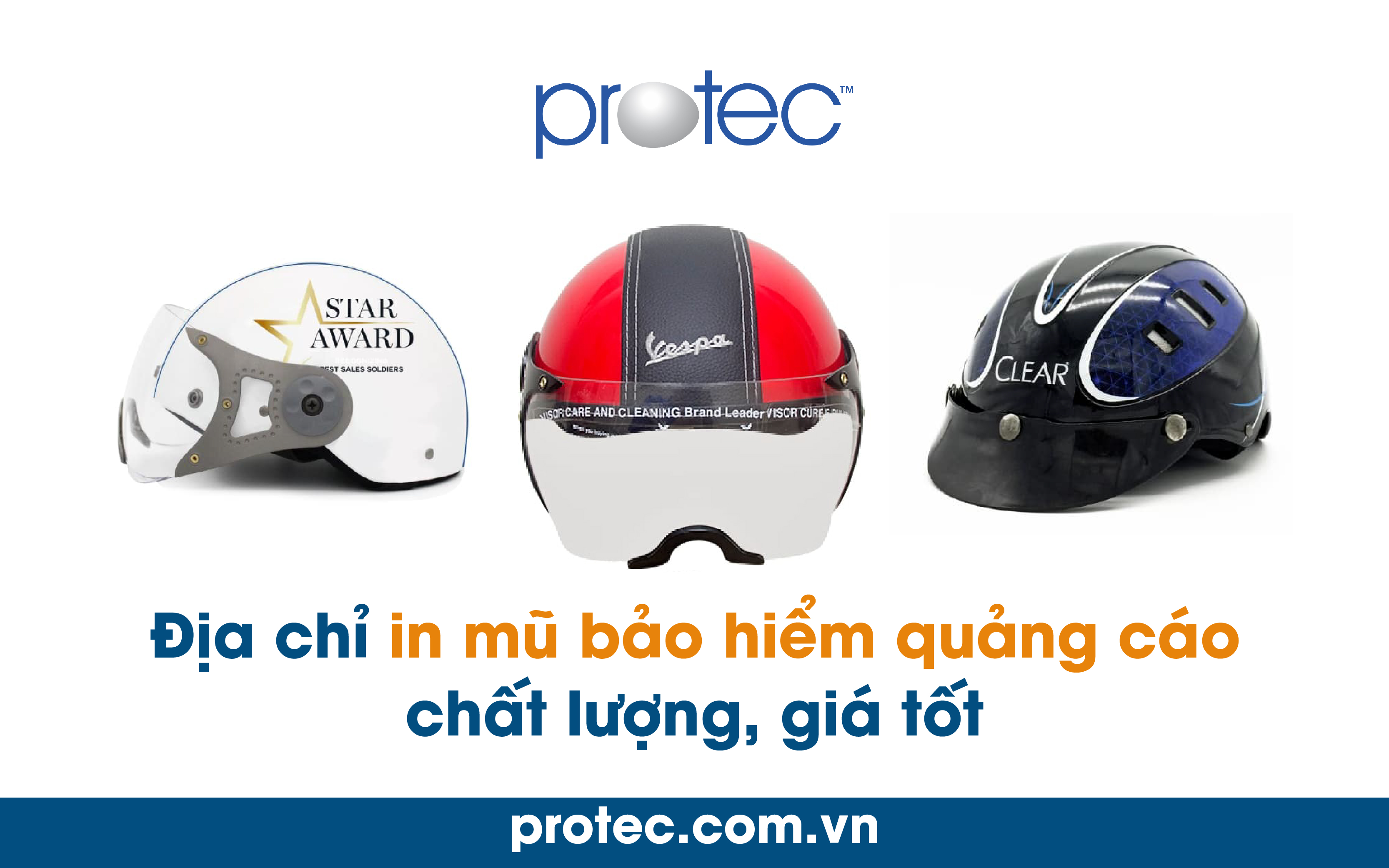 địa chỉ in mũ bảo hiểm quảng cáo chất lượng, giá tốt