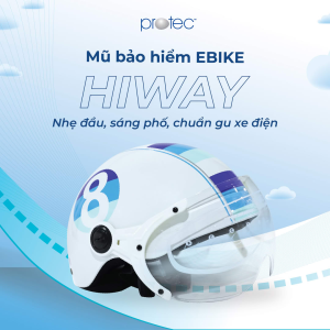 Chọn xe máy điện và mũ bảo hiểm