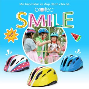 Nón bảo hiểm xe đạp trẻ em Protec Smile