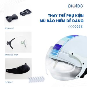 Dịch vụ sửa mũ bảo hiểm, thay vỏ mũ bảo hiểm uy tín