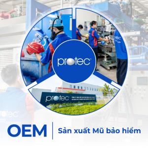 Protec - sản xuất mũ bảo hiểm xe máy điện số lượng lớn