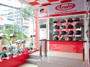 mũ bảo hiểm xe máy điện Andes