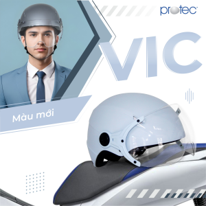 Mũ bảo hiểm xe điện đẹp VIC
